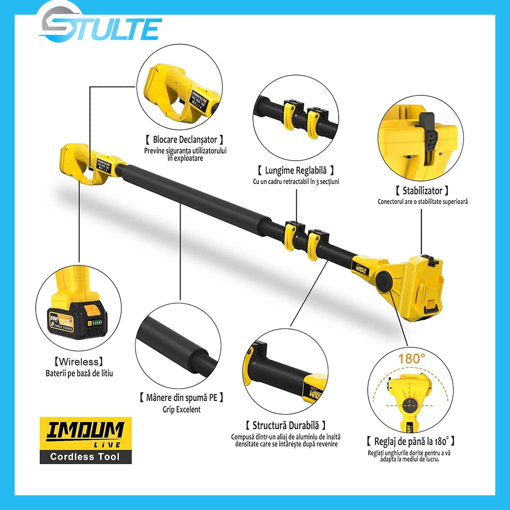 Braț telescopic Imoum Live - imagine 2