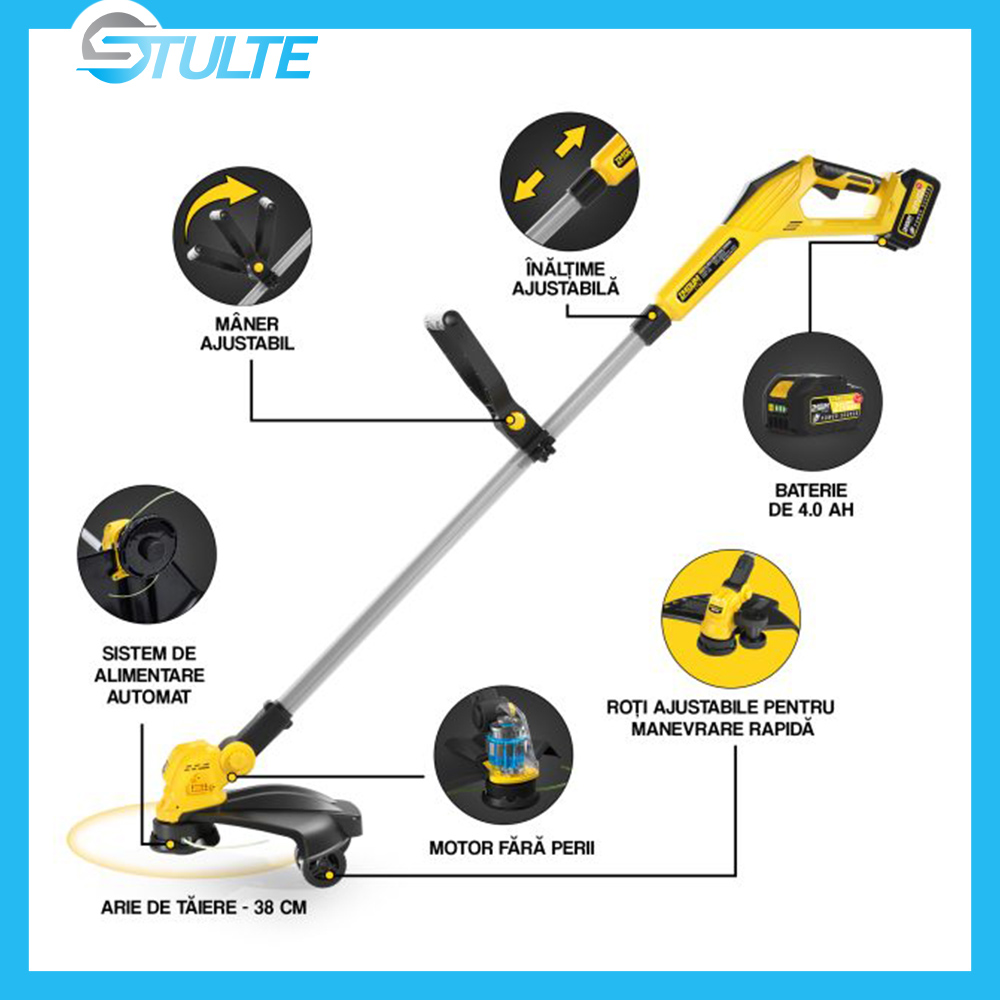 Motocoasă cu acumulator IMOUM Live - imagine 2