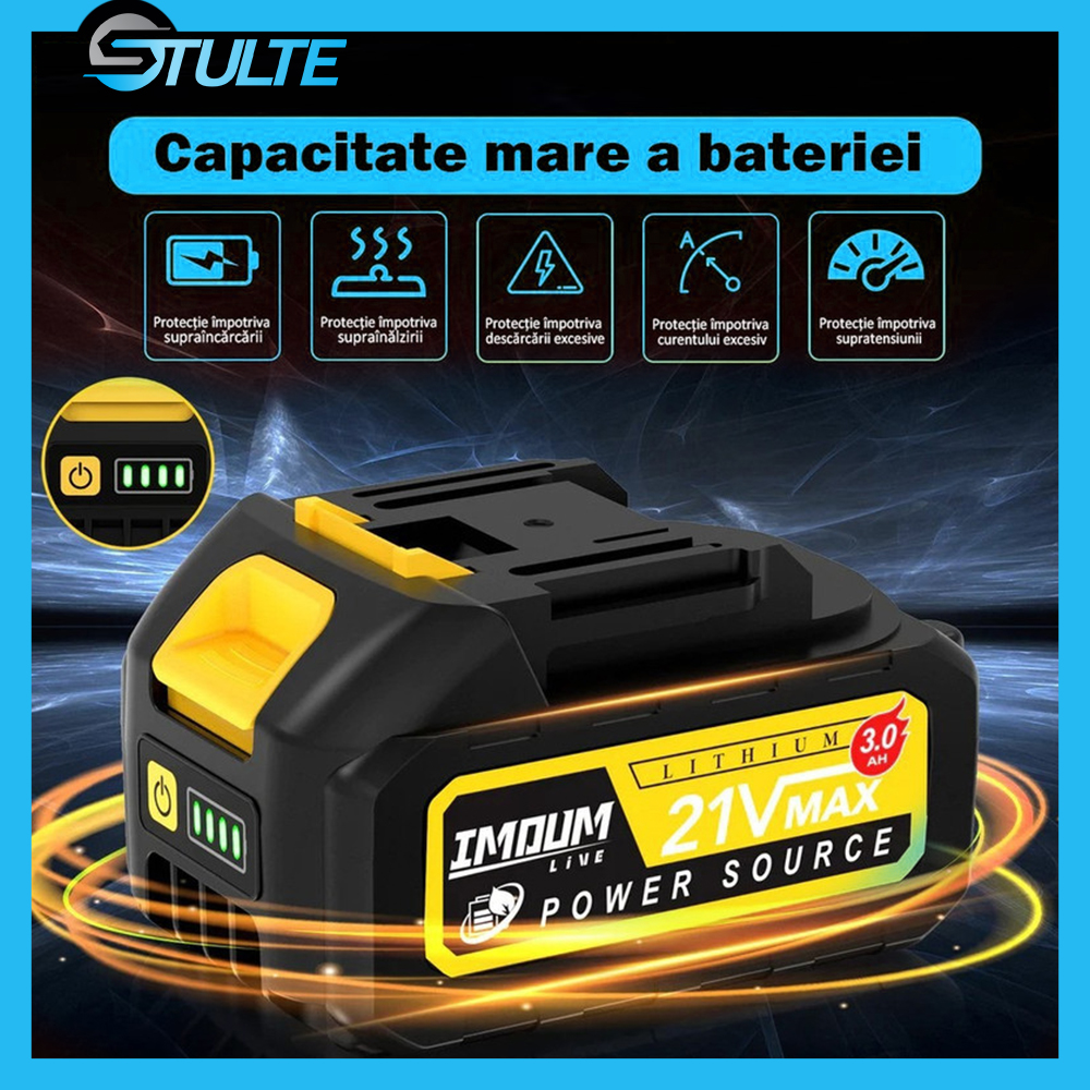 Drujbă electrică 8 Inch, IMOUM Live - imagine 7