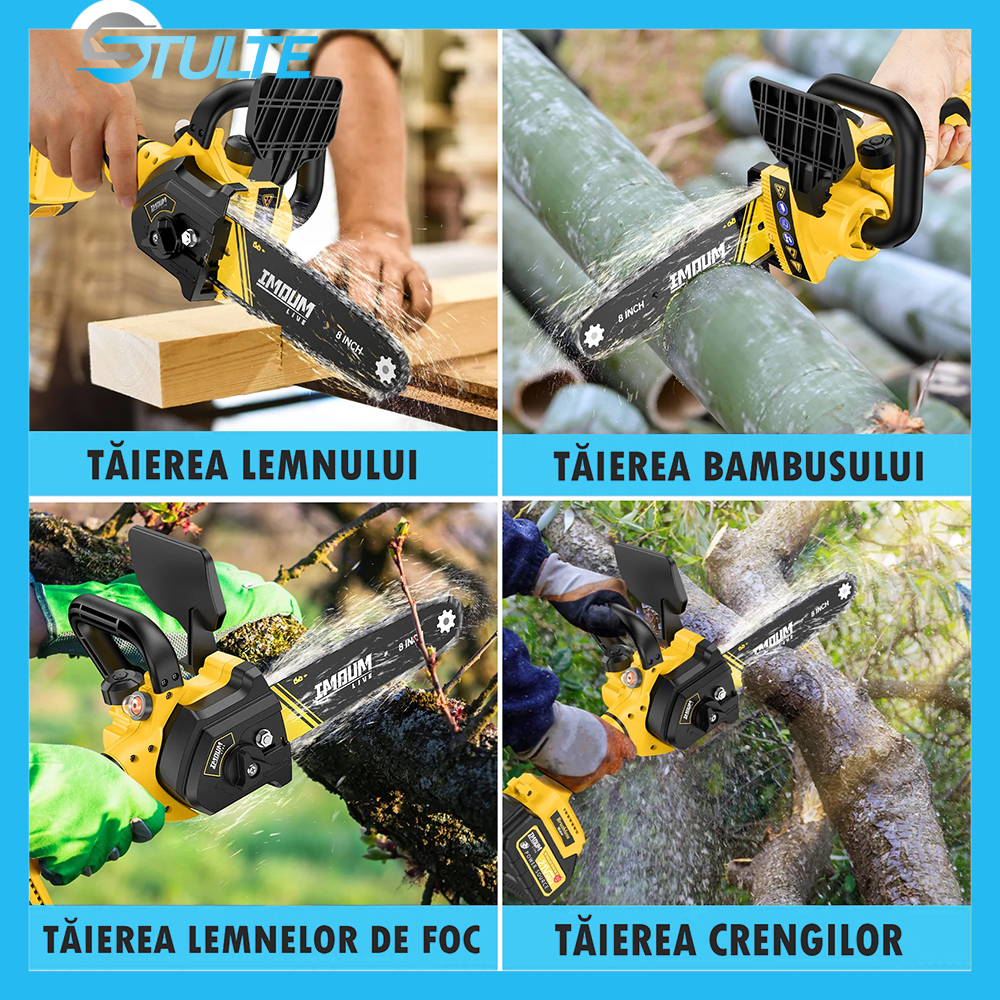 Drujbă electrică 8 Inch, IMOUM Live - imagine 8